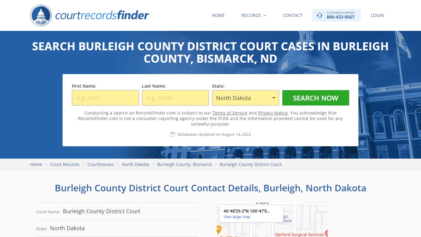 Burleigh County District Court Case Search - Burleigh ...